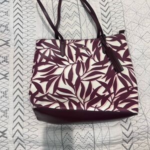 Kate Spade Leaf Print Tote